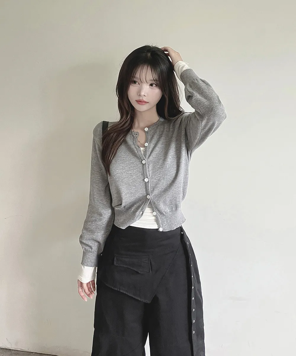 카디건 모델 착용 이미지-S3L2