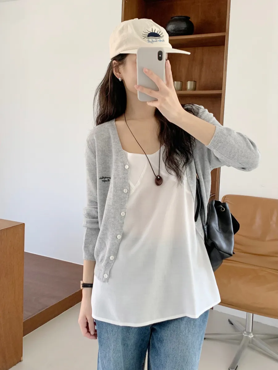 민소매 모델 착용 이미지-S2L21