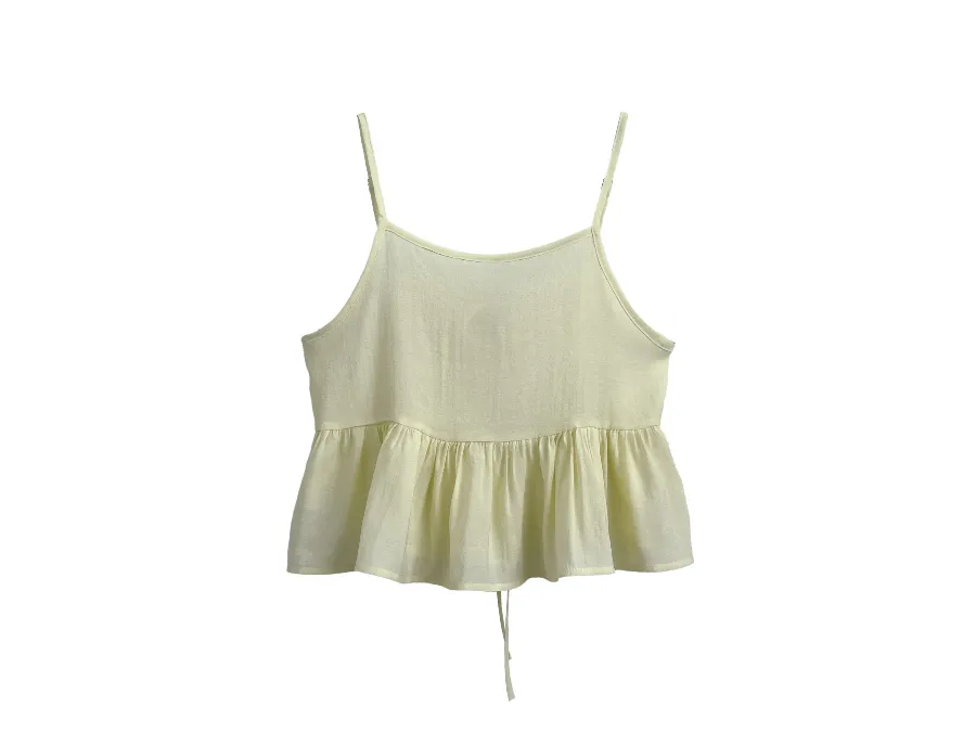 민소매 아이보리 색상 이미지-S1L34