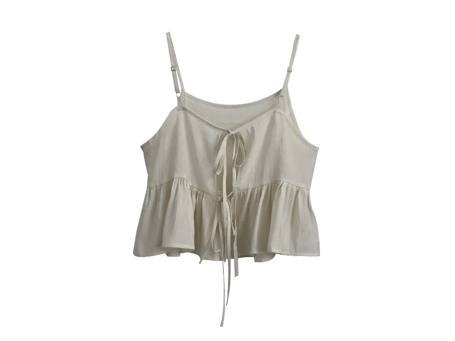 민소매 오트밀 색상 이미지-S1L36