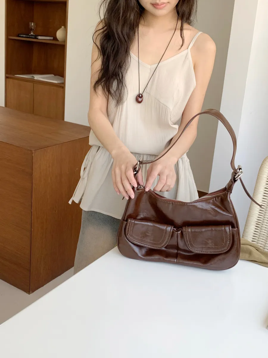 민소매 모델 착용 이미지-S1L30