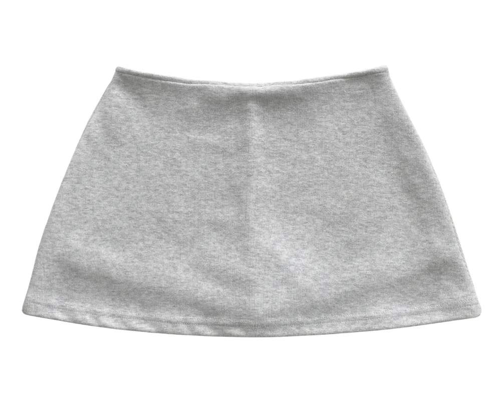 미니 스커트 그레이 색상 이미지-S2L9