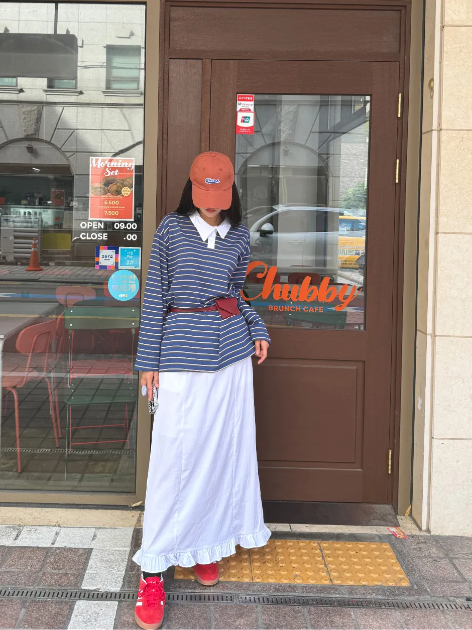 치마 모델 착용 이미지-S1L14