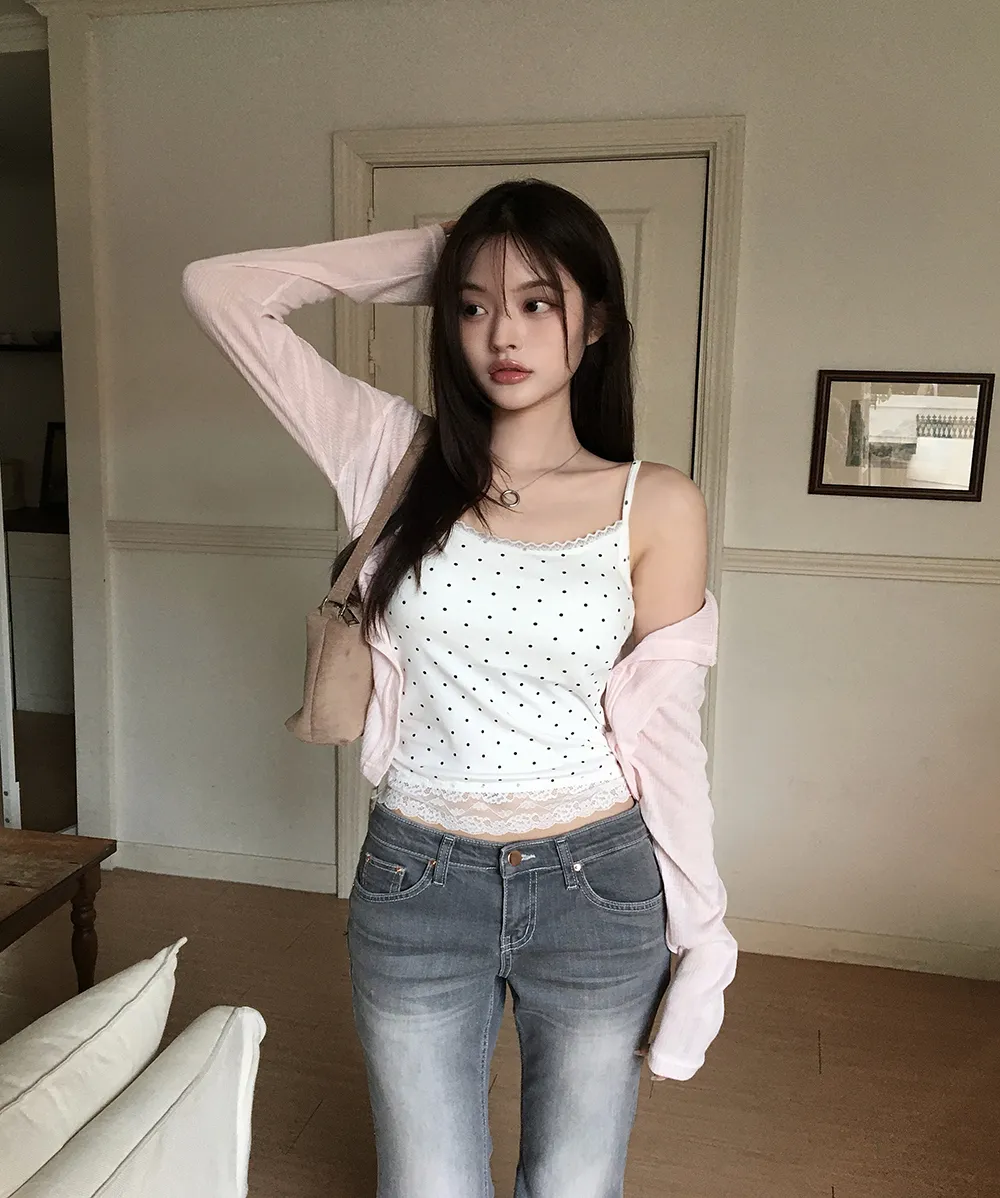 카디건 모델 착용 이미지-S2L89