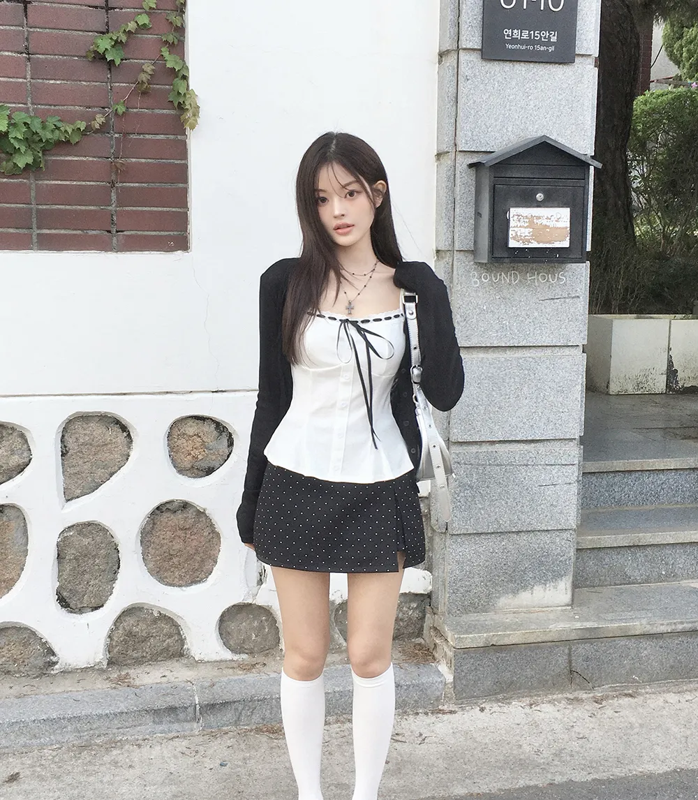 카디건 모델 착용 이미지-S2L25