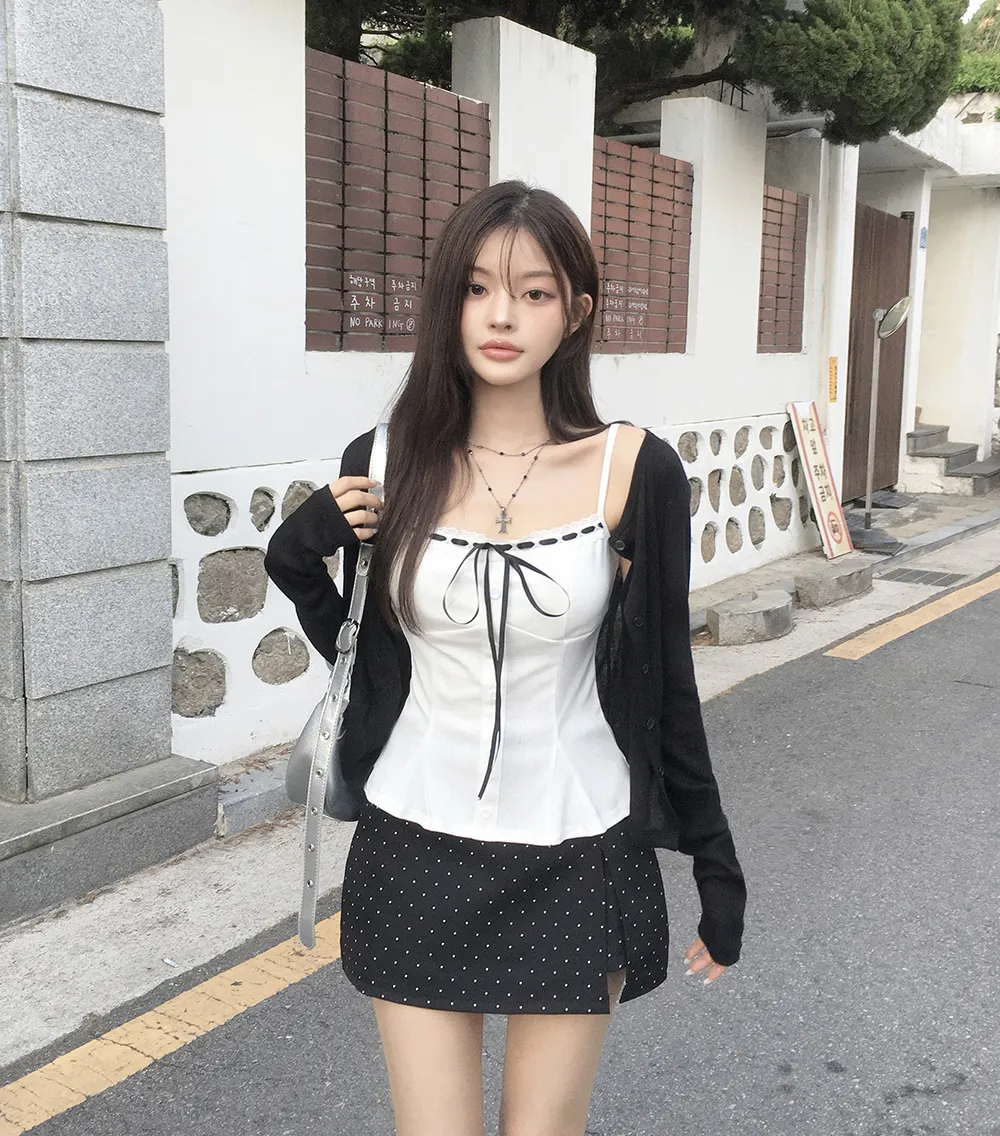 카디건 모델 착용 이미지-S2L30