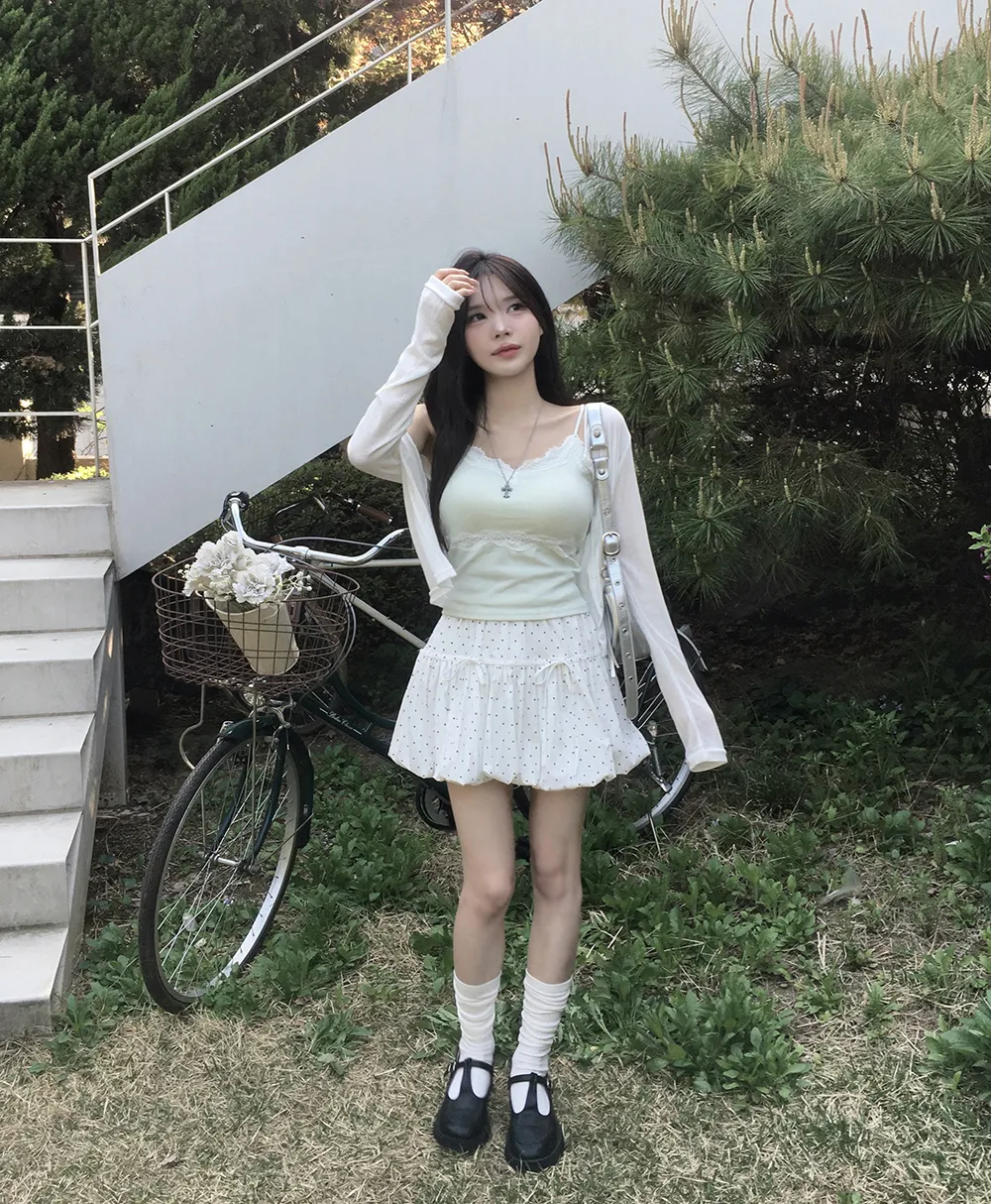 카디건 모델 착용 이미지-S2L46