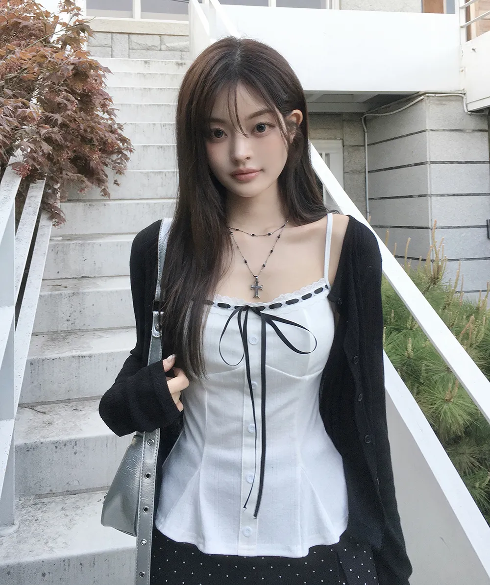 카디건 모델 착용 이미지-S2L22