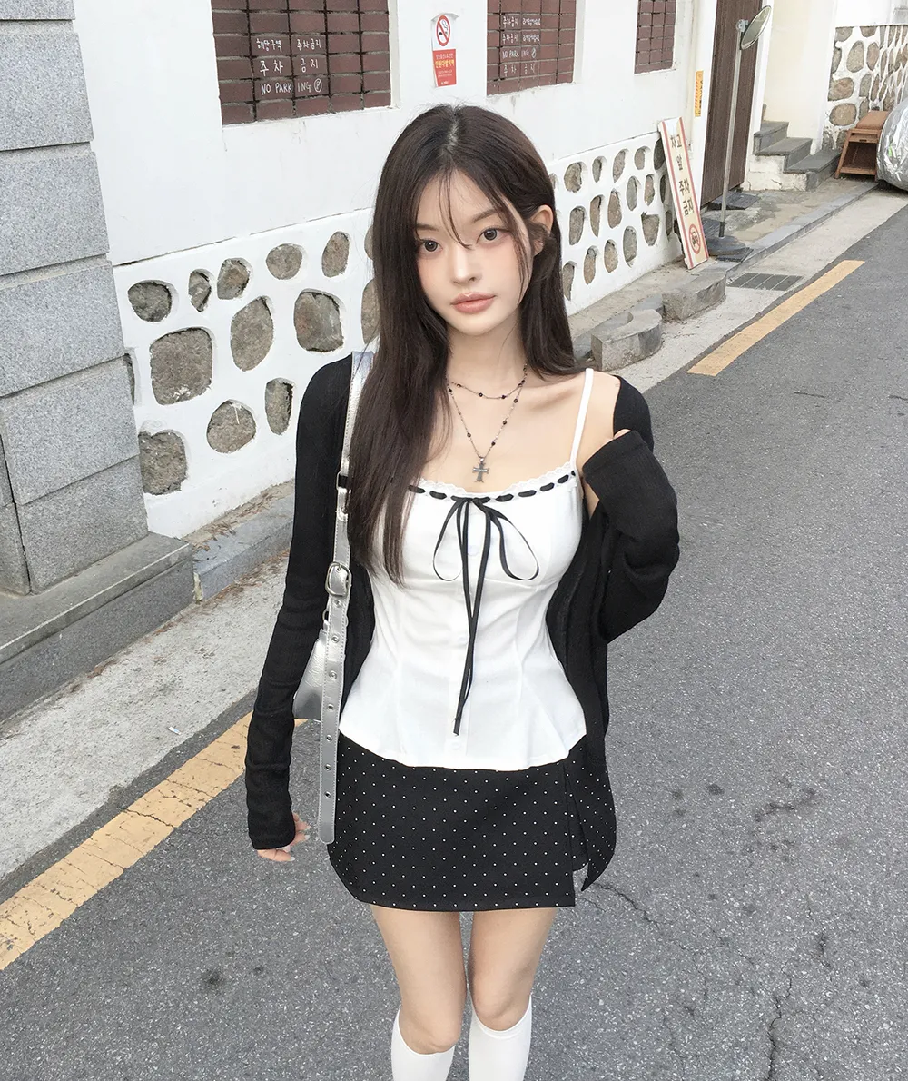 카디건 모델 착용 이미지-S2L27