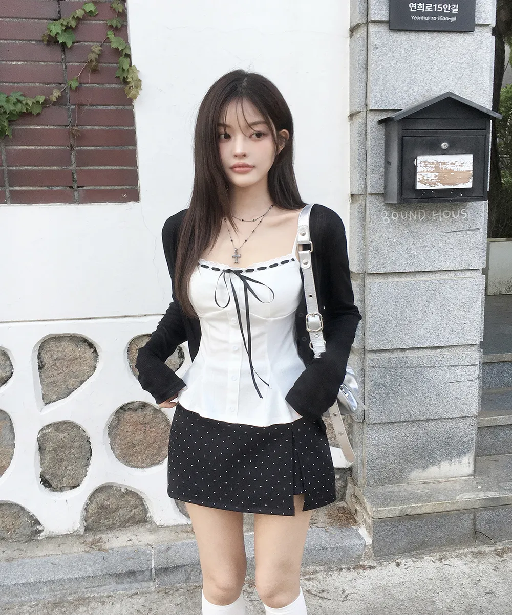 카디건 모델 착용 이미지-S2L26