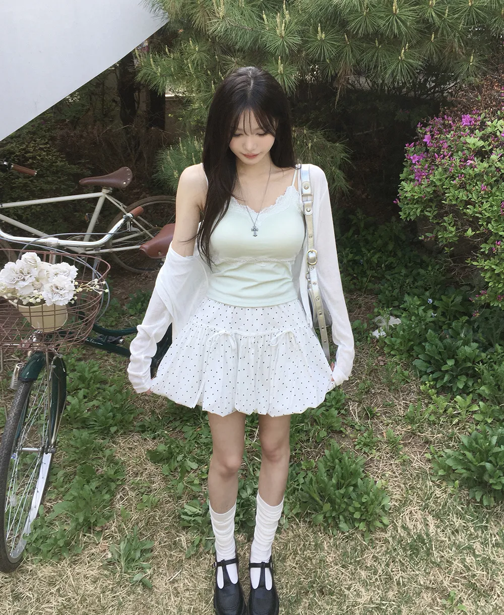 카디건 모델 착용 이미지-S2L43