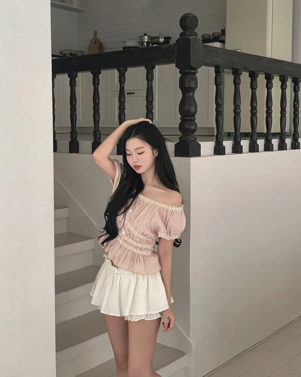 화장품 모델 착용 이미지-S1L19