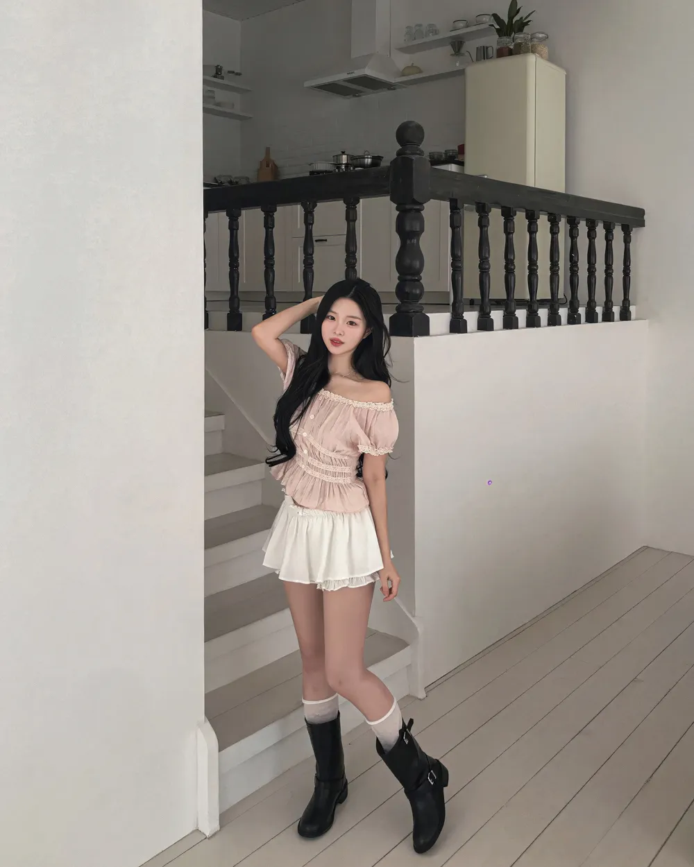 화장품 모델 착용 이미지-S1L20