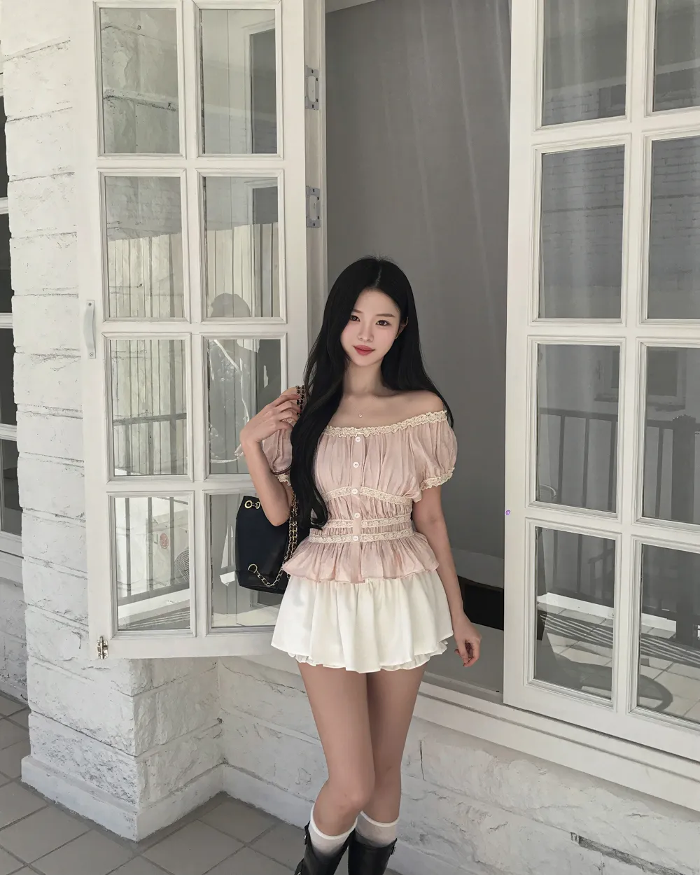 화장품 모델 착용 이미지-S1L12