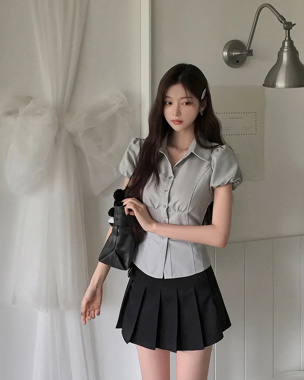 드레스 모델 착용 이미지-S1L48
