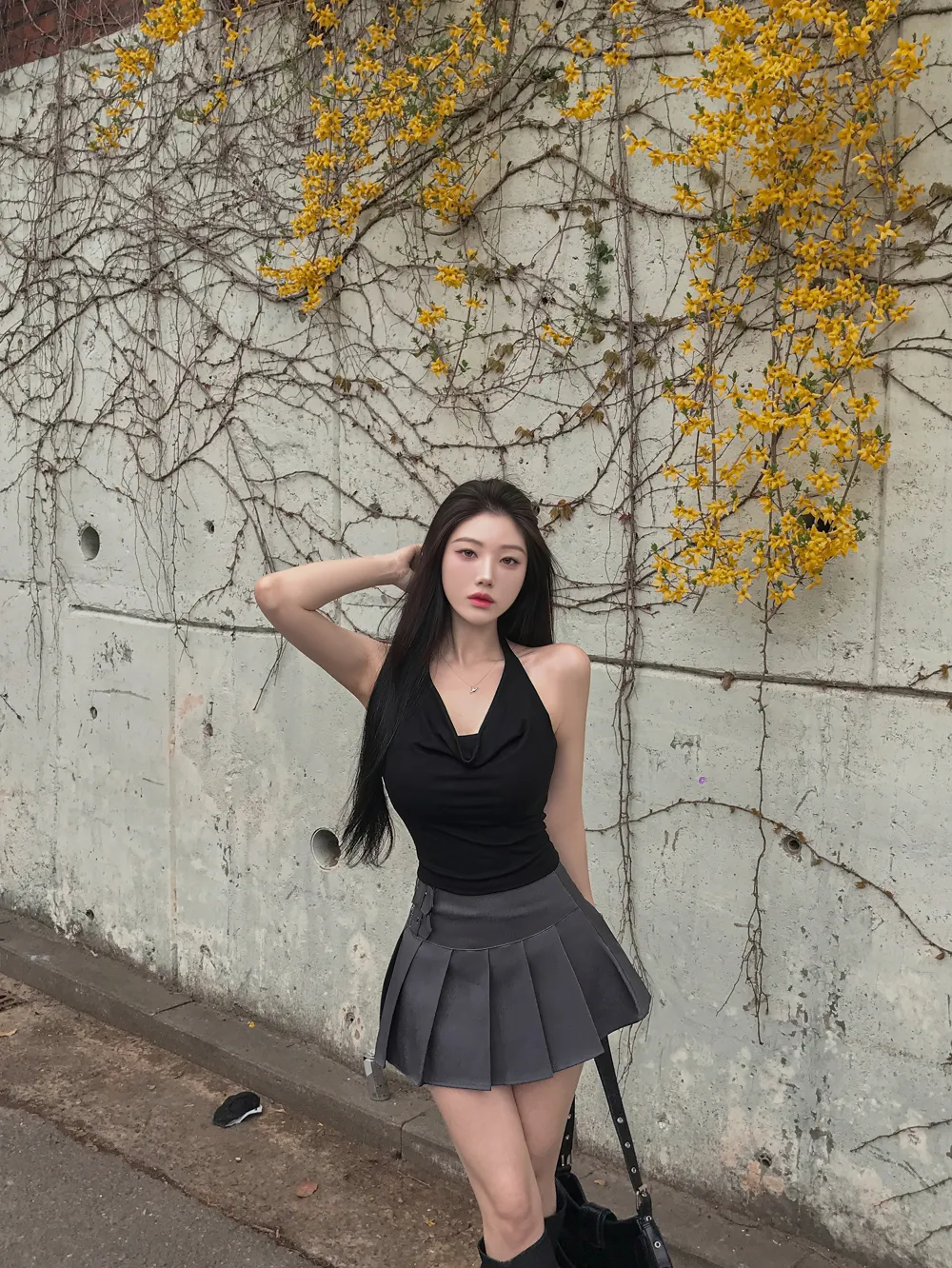 드레스 모델 착용 이미지-S1L21