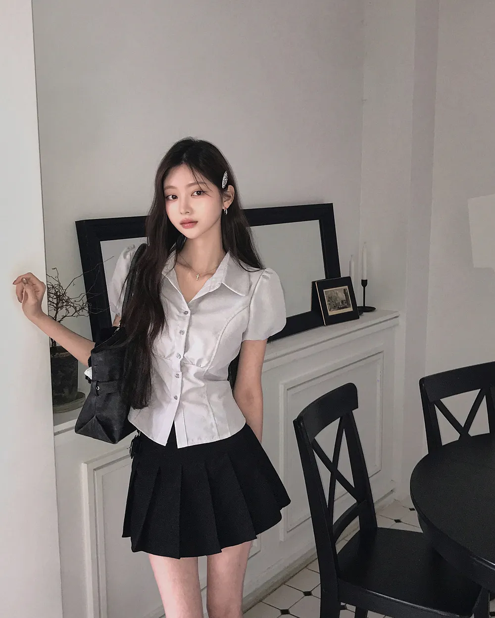 드레스 모델 착용 이미지-S1L32