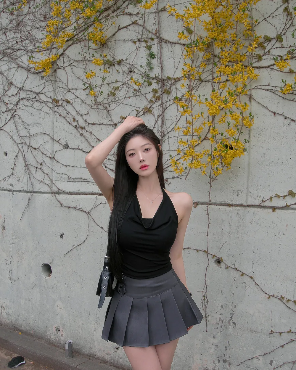 드레스 모델 착용 이미지-S1L24