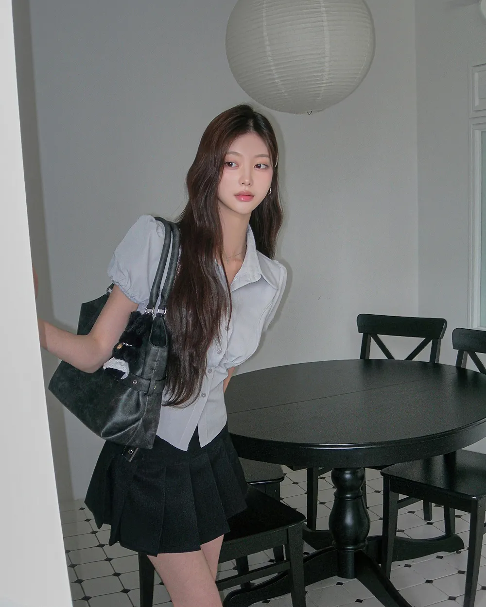 드레스 모델 착용 이미지-S1L29