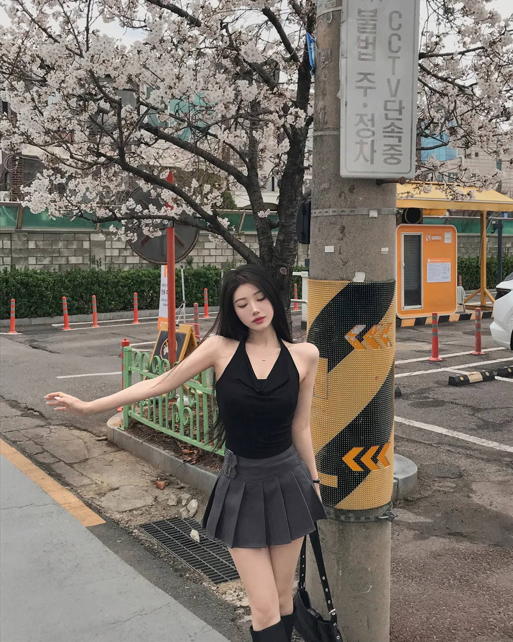 드레스 모델 착용 이미지-S1L15