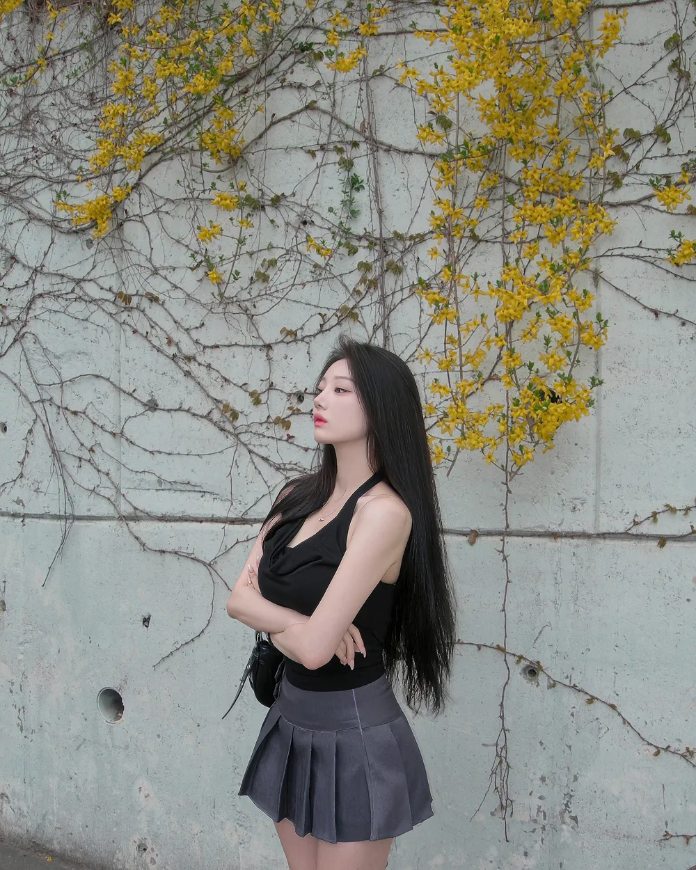 드레스 모델 착용 이미지-S1L23