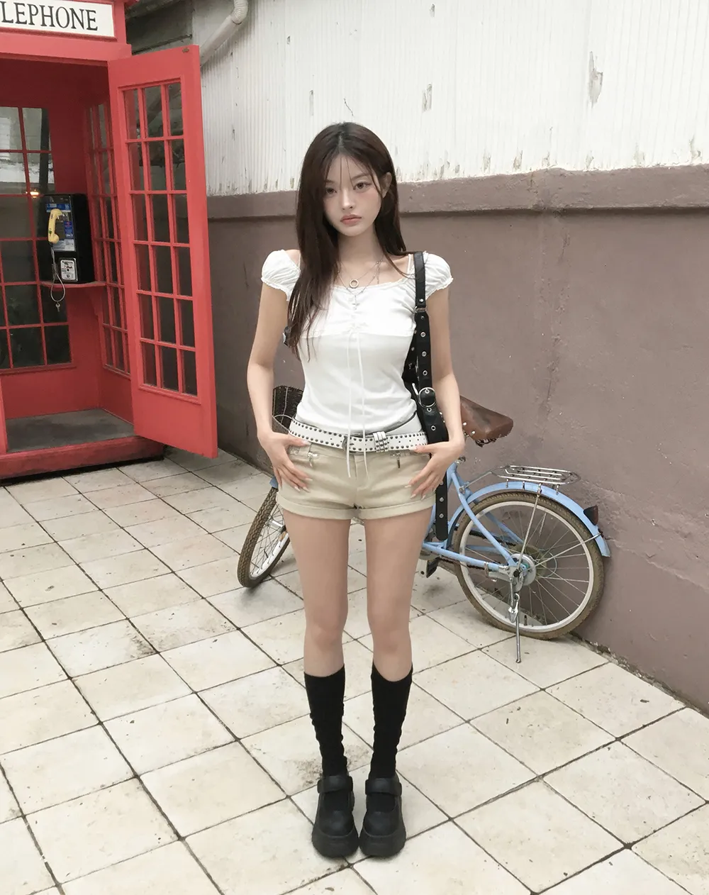 반바지 모델 착용 이미지-S5L5