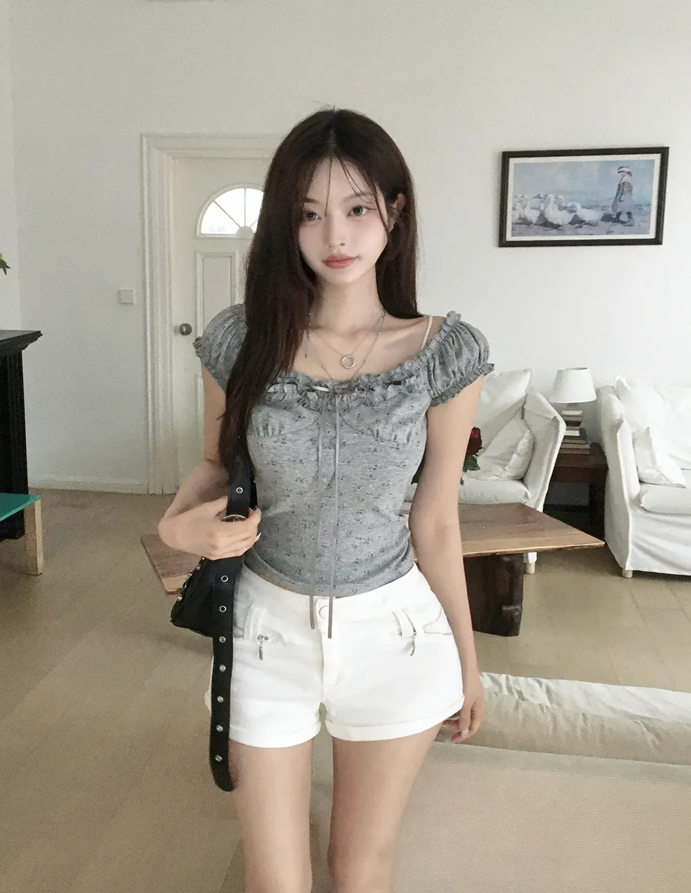 반바지 모델 착용 이미지-S7L11