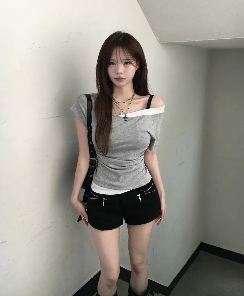 반바지 모델 착용 이미지-S3L71