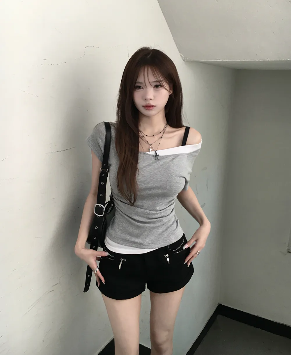 반바지 모델 착용 이미지-S3L70