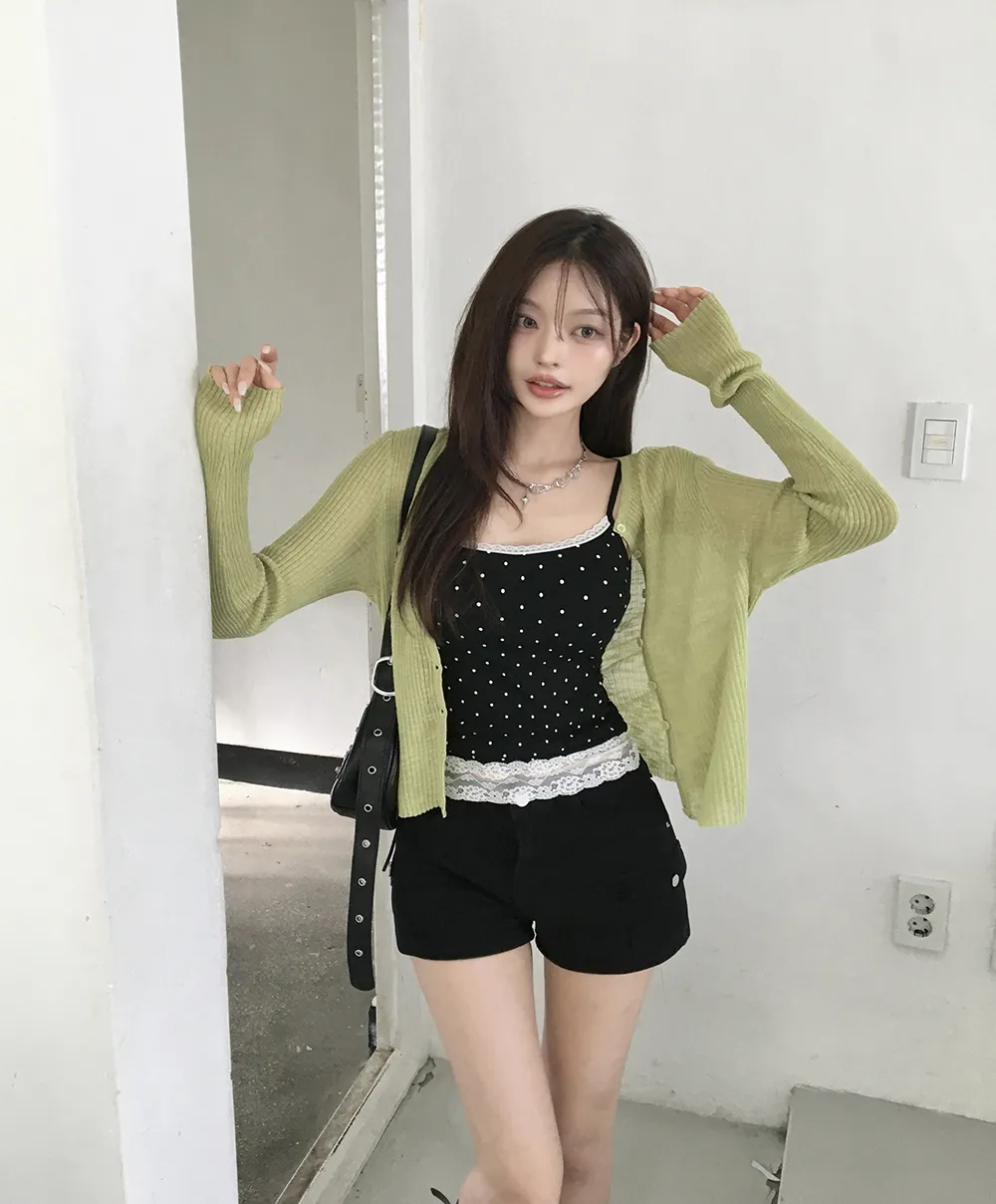 카디건 모델 착용 이미지-S2L54