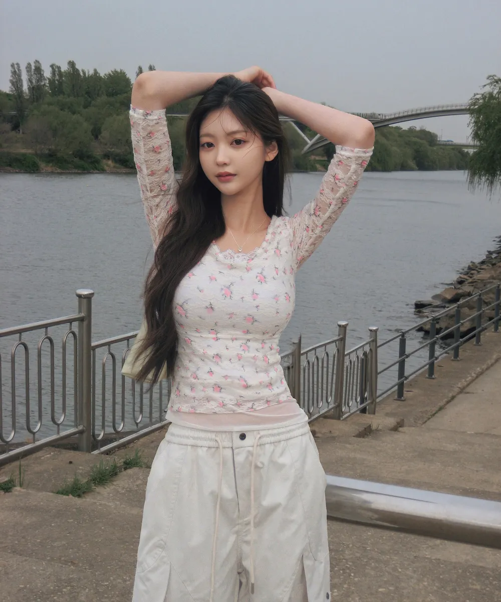 바지 모델 착용 이미지-S1L27