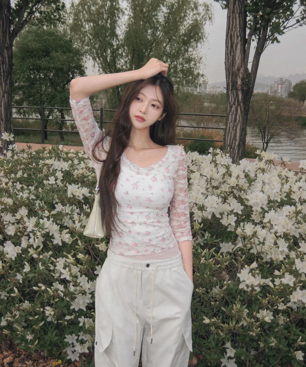 바지 모델 착용 이미지-S1L32
