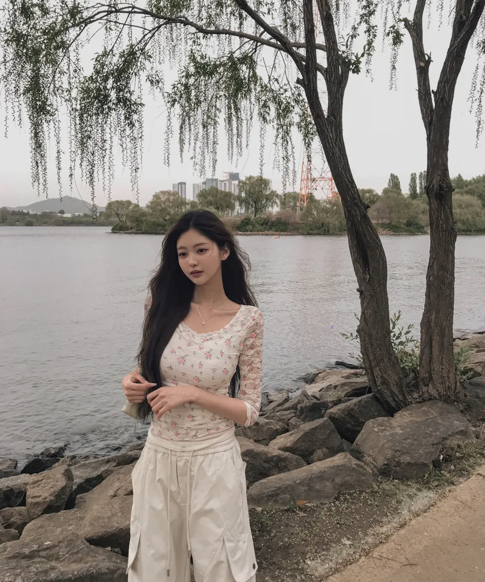 바지 모델 착용 이미지-S1L28