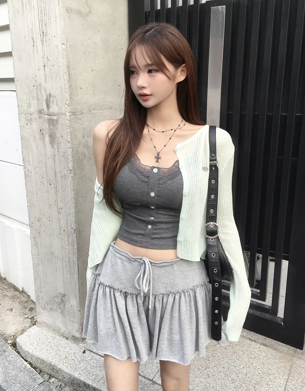 카디건 모델 착용 이미지-S2L21