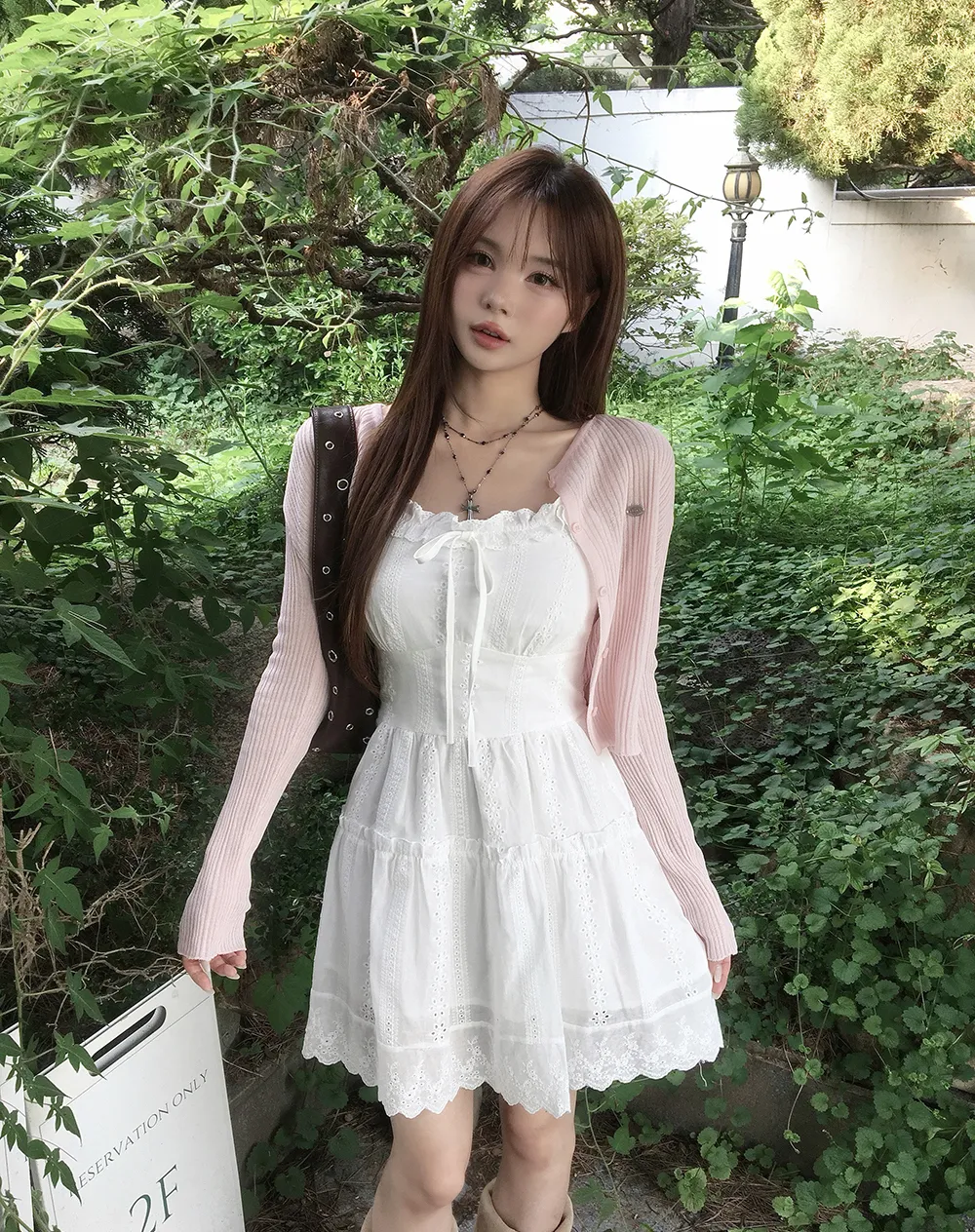 카디건 모델 착용 이미지-S4L2