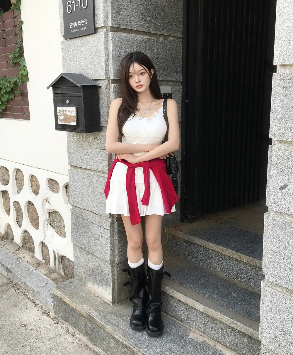 카디건 모델 착용 이미지-S2L38