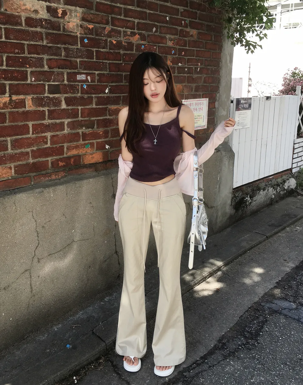 카디건 모델 착용 이미지-S2L27