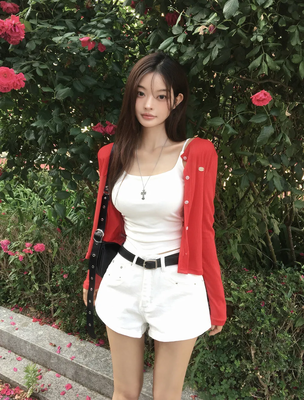 반바지 모델 착용 이미지-S3L9