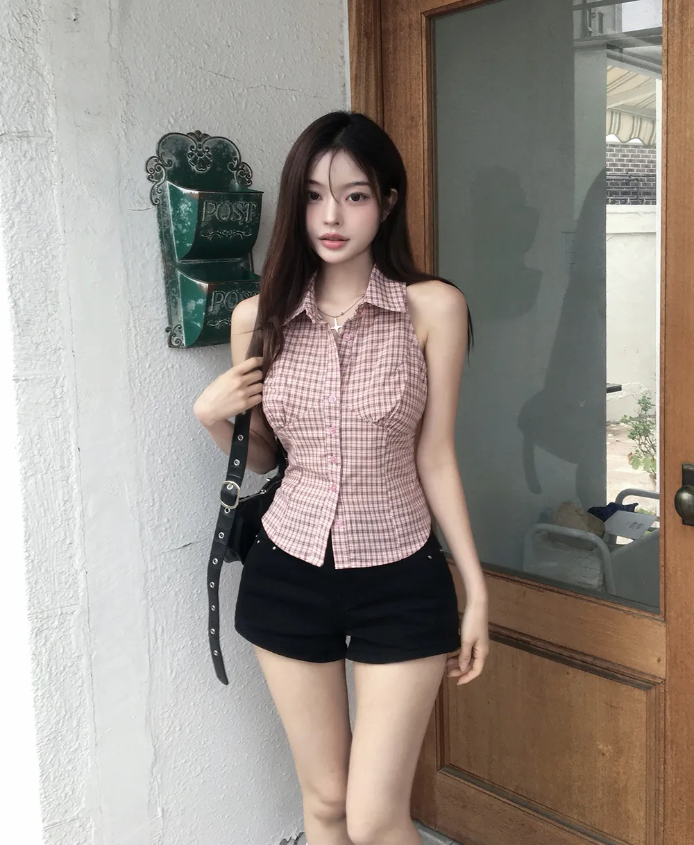 반바지 모델 착용 이미지-S2L35