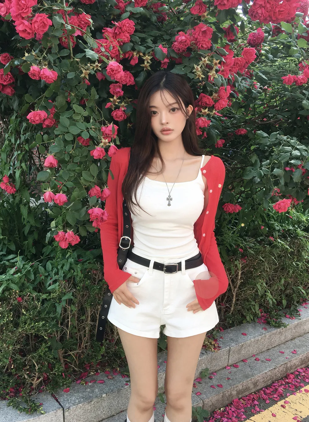 반바지 모델 착용 이미지-S3L17