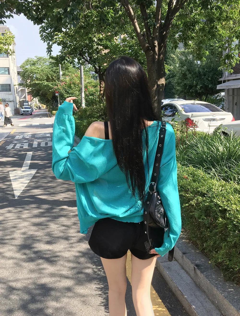 카디건 모델 착용 이미지-S4L13