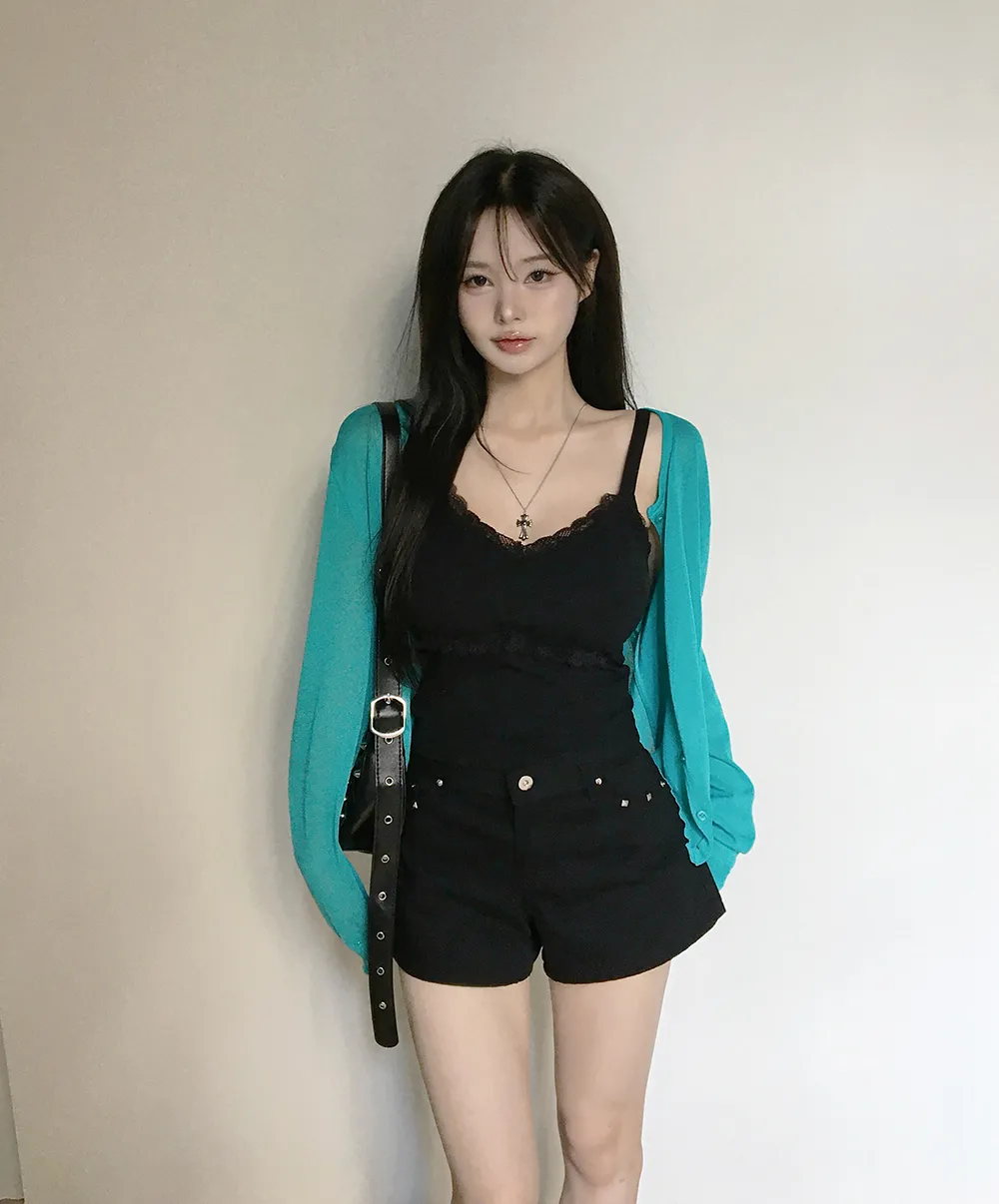 카디건 모델 착용 이미지-S4L6