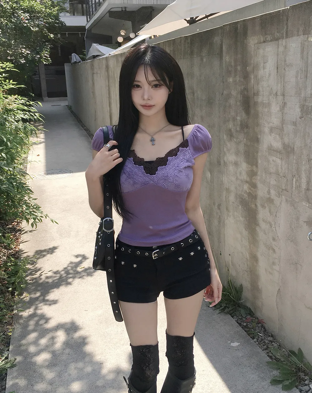 반바지 모델 착용 이미지-S3L13