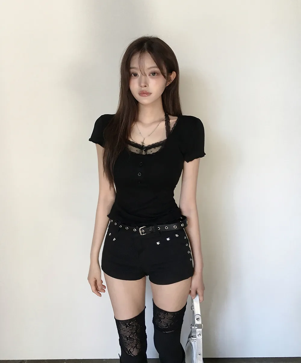 반바지 모델 착용 이미지-S3L34