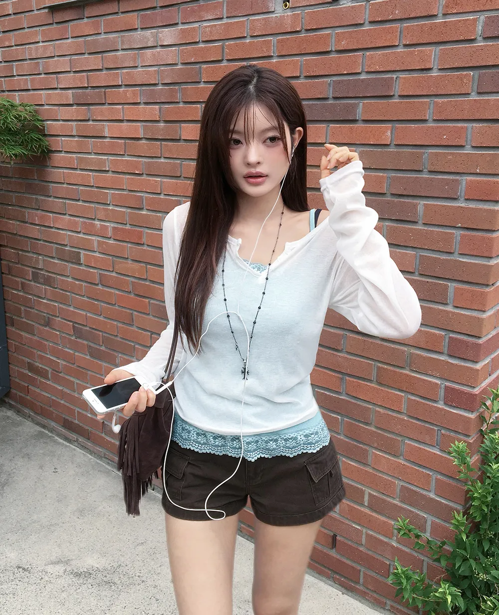 민소매 모델 착용 이미지-S3L44