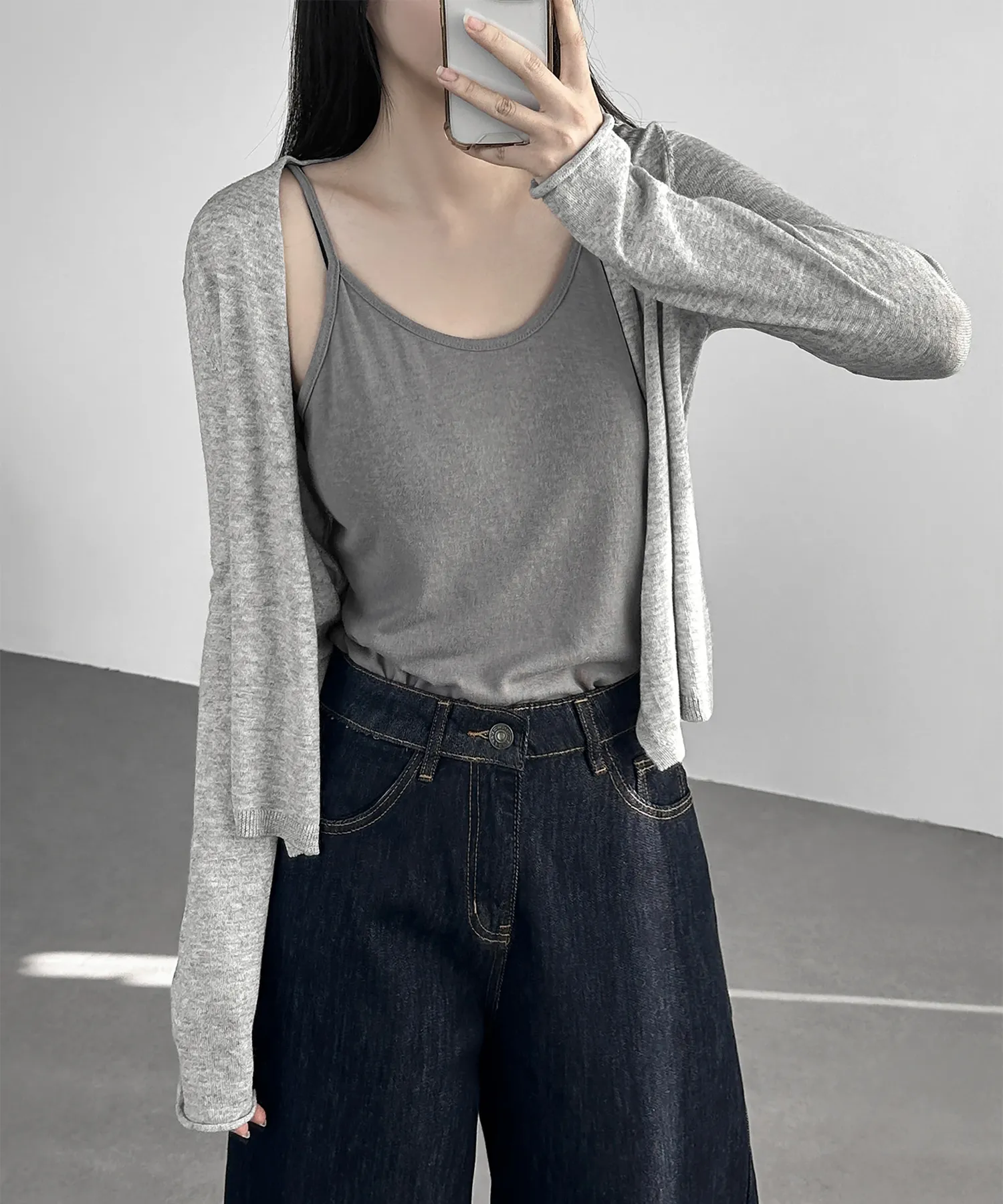 長袖Tシャツ モデル画像-S1L34