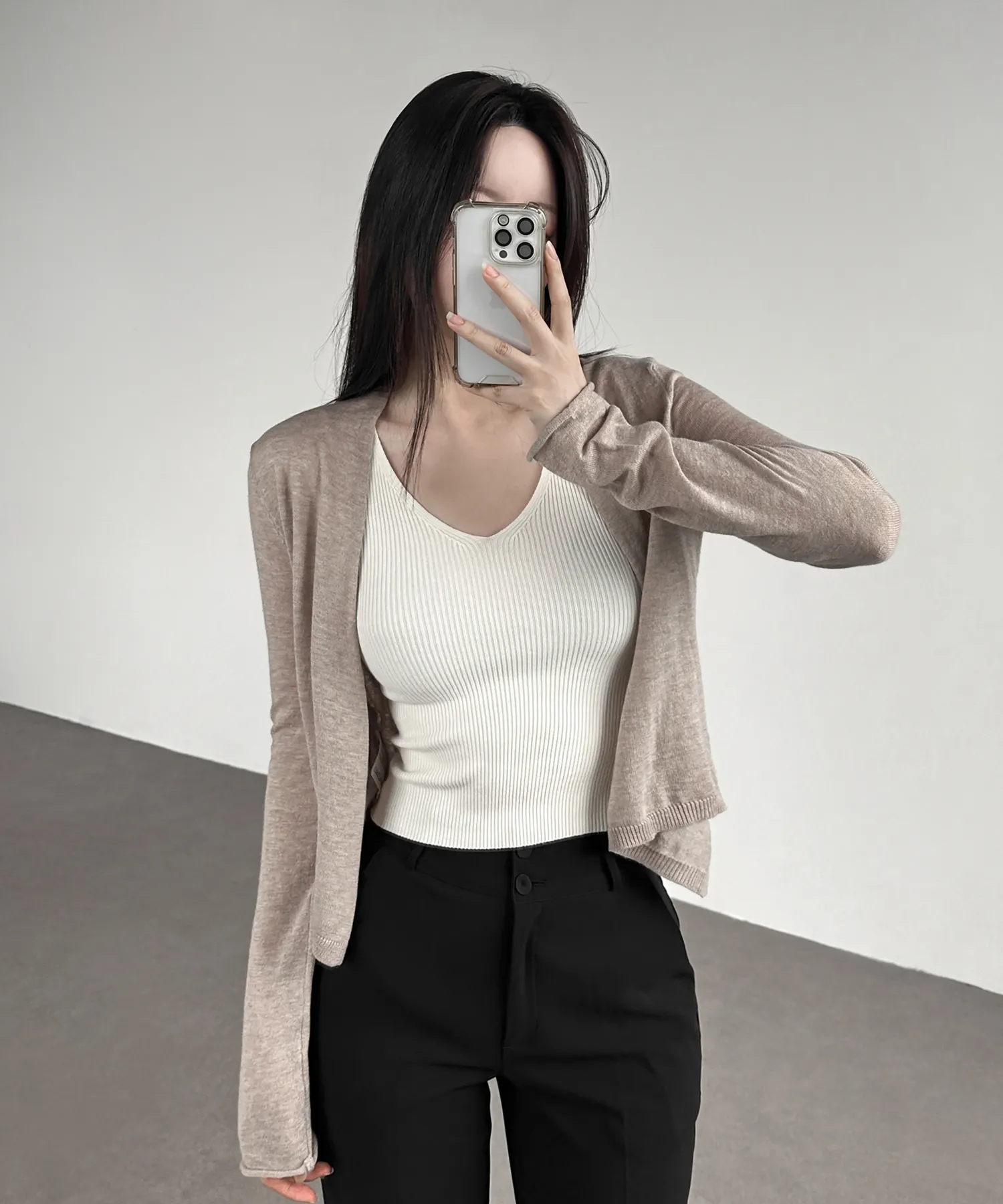 長袖Tシャツ モデル画像-S1L20