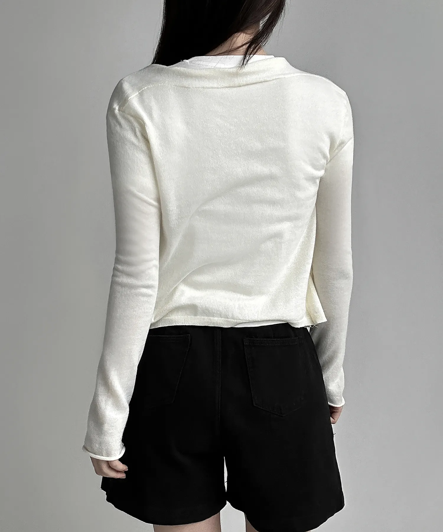 長袖Tシャツ モデル画像-S1L11