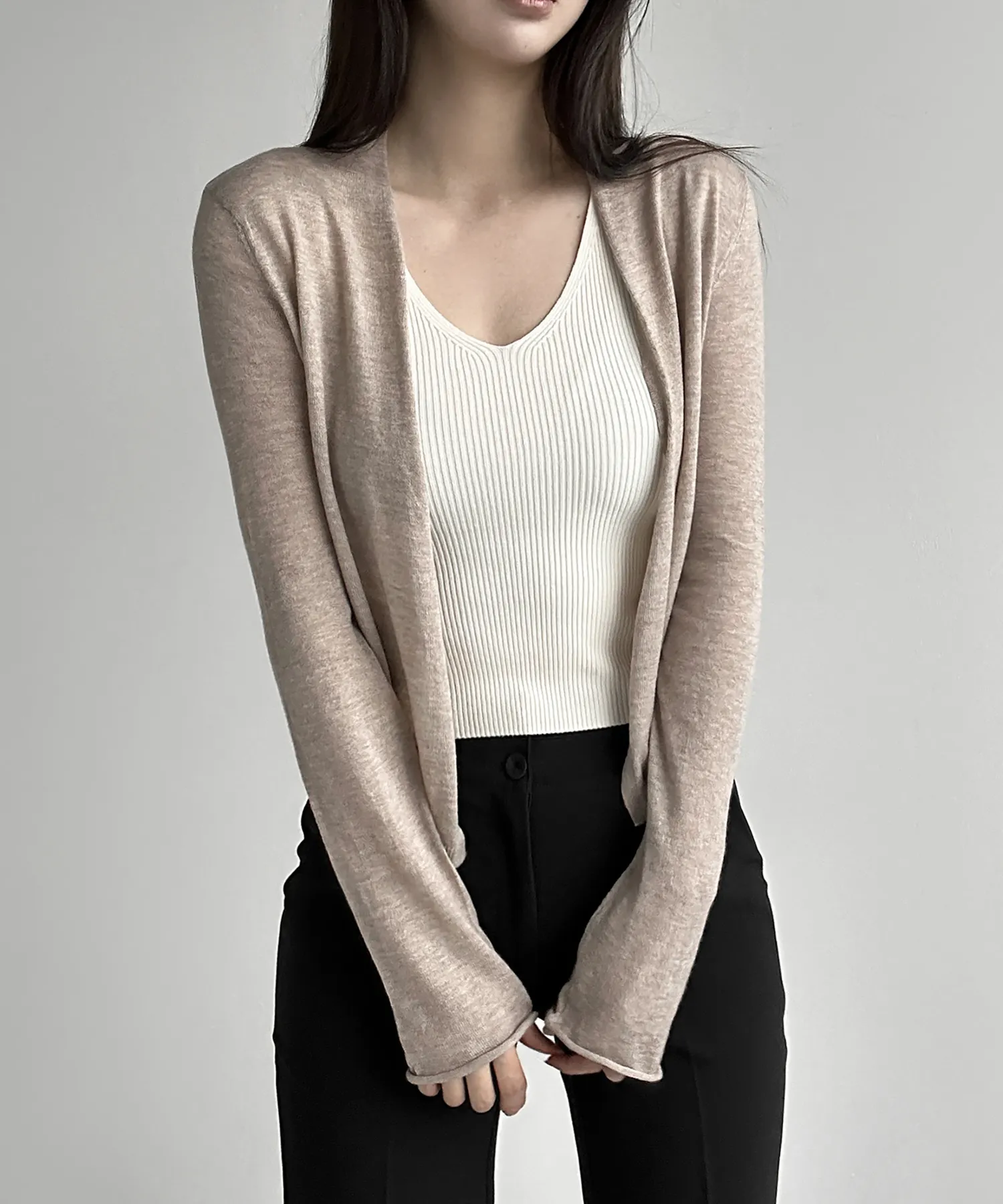 長袖Tシャツ モデル画像-S1L29