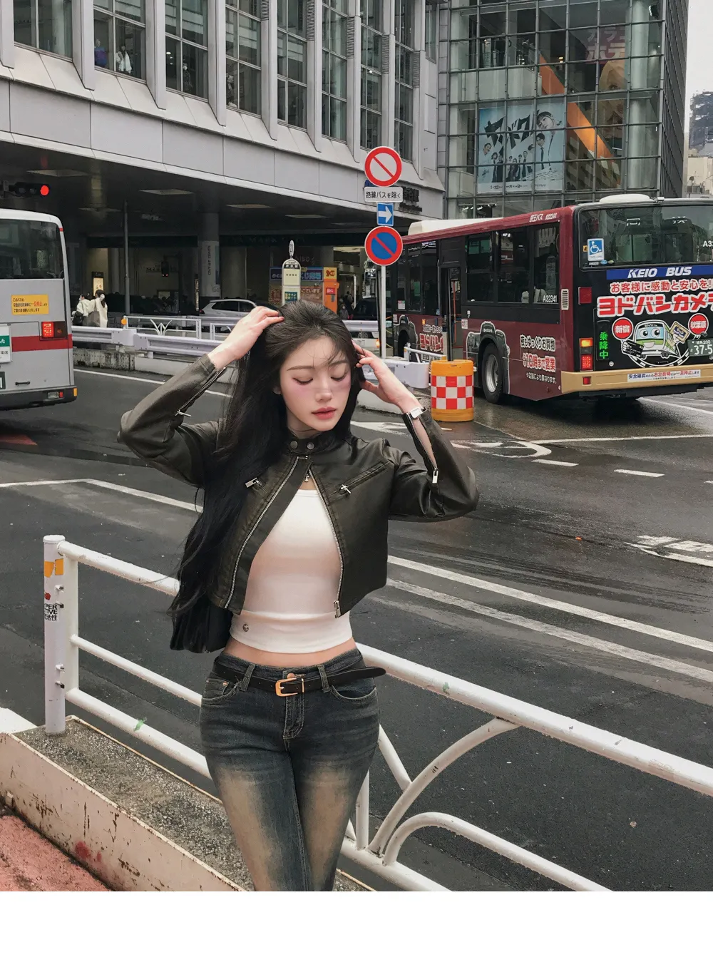 재킷 모델 착용 이미지-S4L65